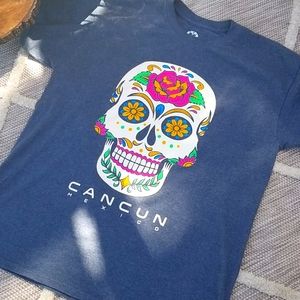 SUGAR SKULL CANCUN TSHIRT